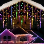 Load image into Gallery viewer, Christmas Lighting LED Icicle Fairy Curtain Light
