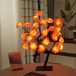 Load image into Gallery viewer, Rose Tree LED Table Lamp
