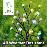 Load image into Gallery viewer, Solar Powered Flower Lamp Garden Lights
