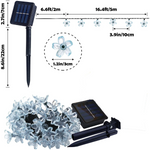 Load image into Gallery viewer, Solar Outdoor LED Garden Fairy String Light
