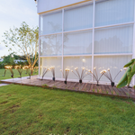 Load image into Gallery viewer, Solar 6 LED Firework Lawn Lamps
